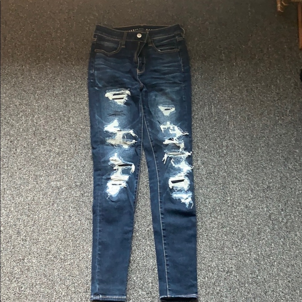 American eagle jeans ripped